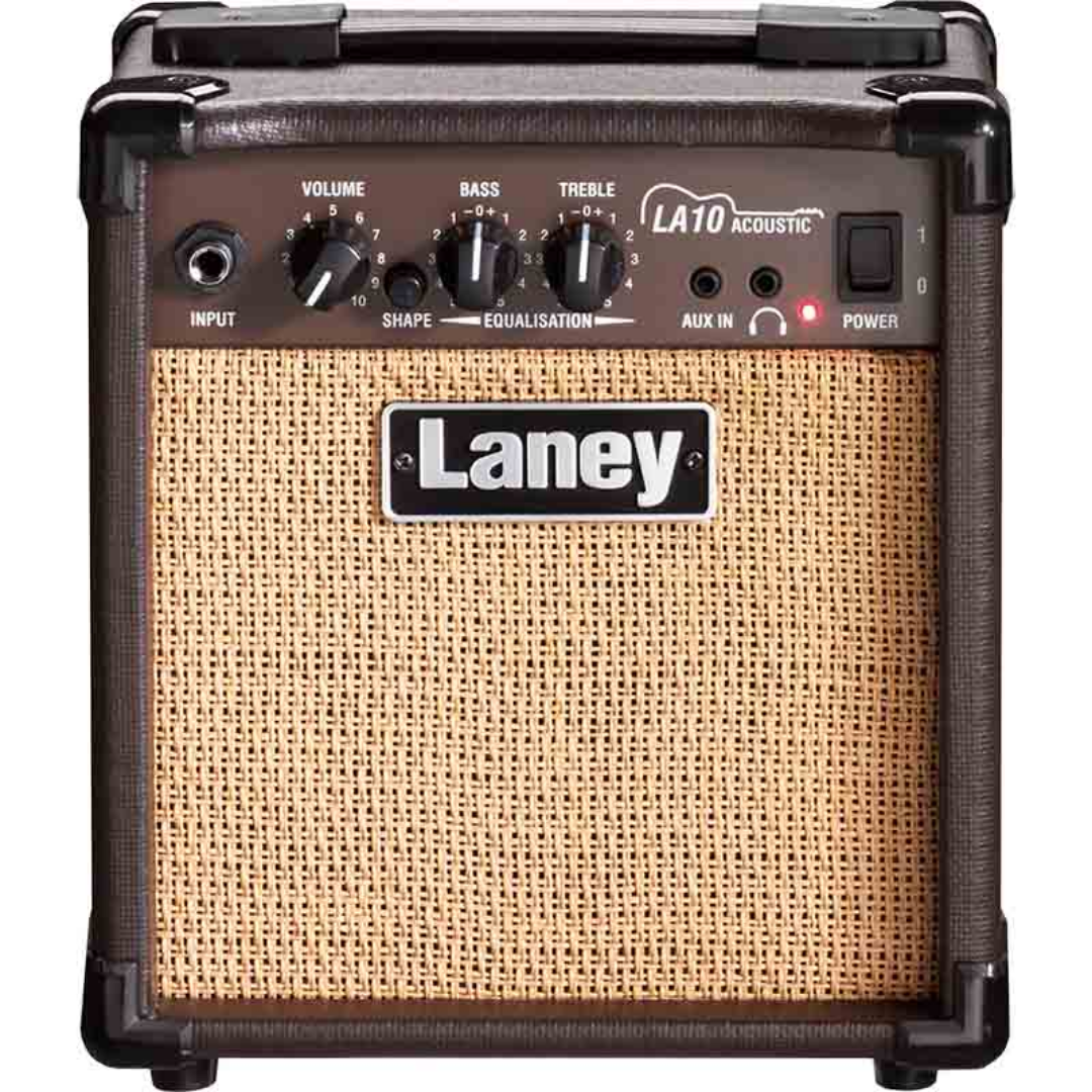 LANEY LA10 ACOUSTIC GUITAR COMBO AMPLIFIER 10 WATTS 1X5 INCH, LANEY, ACOUSTIC AMPLIFIER, laney-acoustic-amplifier-lanla10, ZOSO MUSIC SDN BHD