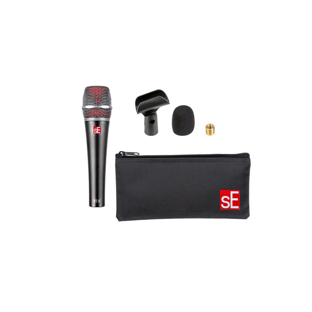 sE Electronics V7 X Supercardioid Dynamic Instrument Microphone (V7X), SE ELECTRONICS, DYNAMIC MICROPHONE, se-electronics-microphone-v7xmic, ZOSO MUSIC SDN BHD