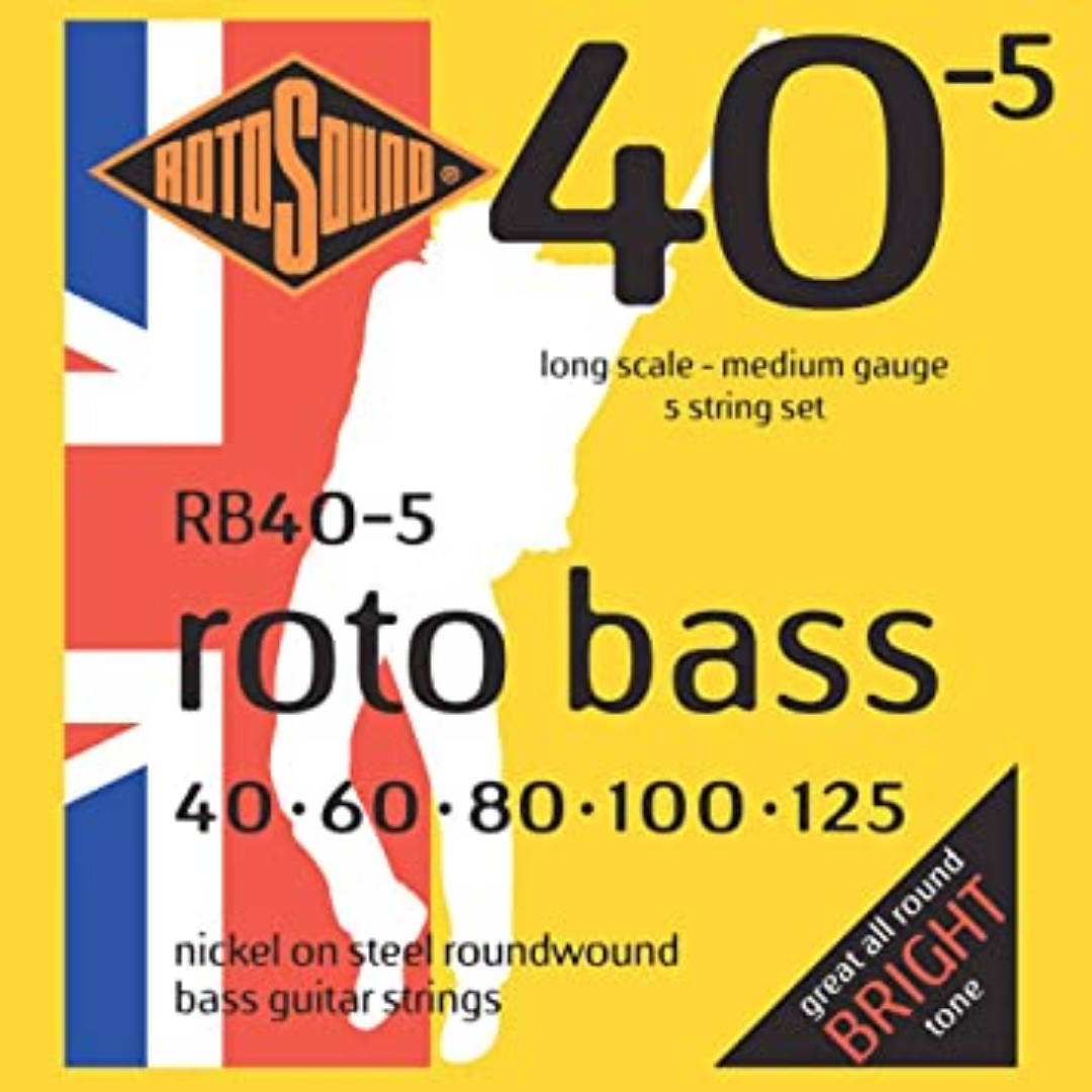 ROTOSOUND RB40 4 STRING BASS GUITAR STRING 40-100, ROTOSOUND, STRING, rotosound-string-rb40, ZOSO MUSIC SDN BHD