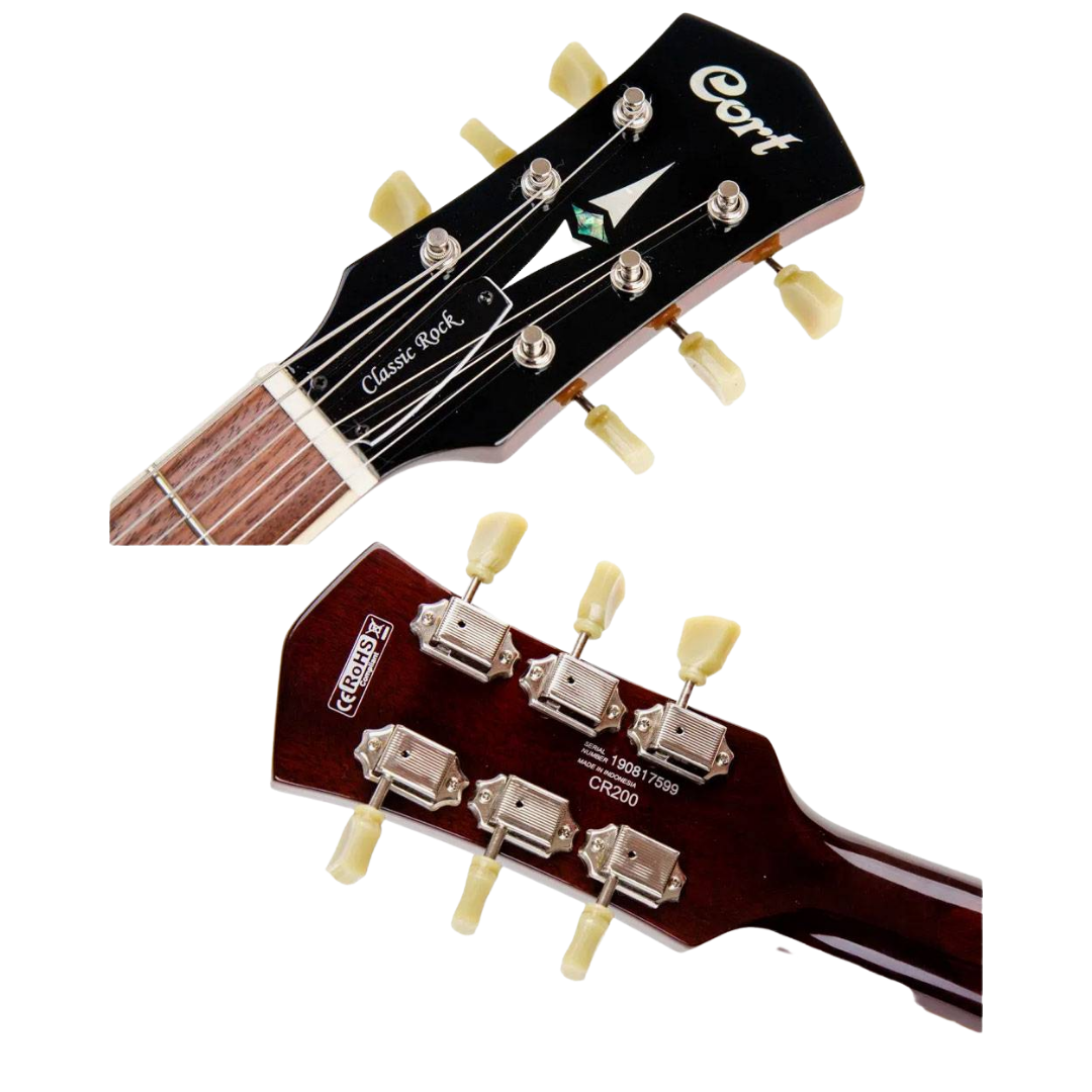 Cort CR-200 Electric Guitar With Bag Gold Top | CORT , Zoso Music