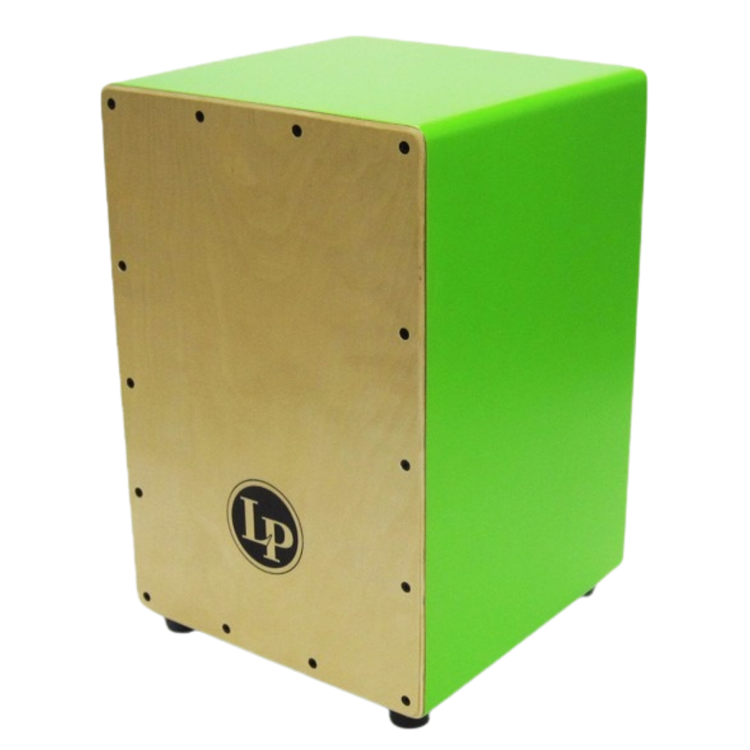 LATIN PERCUSSION FESTIVO CAJON LP1442 GREEN, LATIN PERCUSSION, CAJON, latin-percussion-world-percussion-lp-l27-lp1442-gn, ZOSO MUSIC SDN BHD