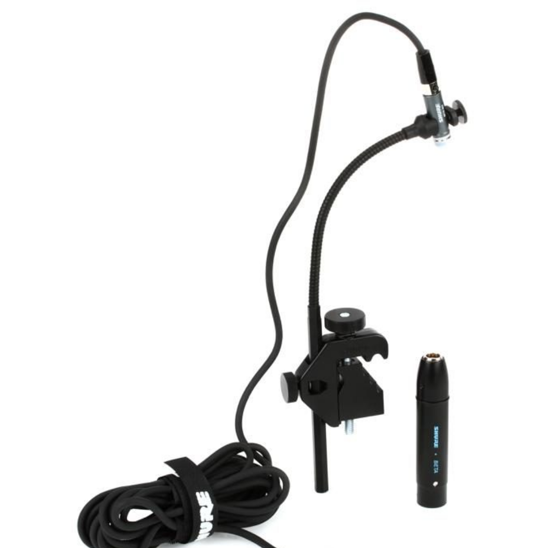 Shure Beta 98AD/C Cardioid Condenser Clip-on Gooseneck Drum Microphone (BETA98ADC / BETA-98ADC), SHURE, MICROPHONE, shure-microphone-beta98ad-c, ZOSO MUSIC SDN BHD