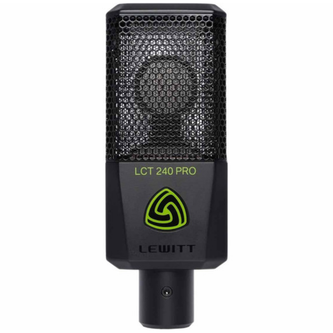 LEWITT LCT240 PRO CARDIOID STUDIO CONDENSER MICROPHONE COLOR BLACK, LEWITT, CONDENSER MICROPHONE, lewitt-condenser-microphone-lew-lct240, ZOSO MUSIC SDN BHD