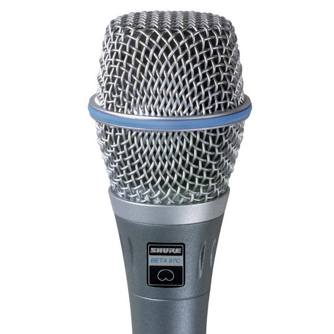 Shure Beta 87C Cardioid Condenser Handheld Vocal Microphone (BETA-87C / BETA87C), SHURE, MICROPHONE, shure-microphone-beta87c, ZOSO MUSIC SDN BHD
