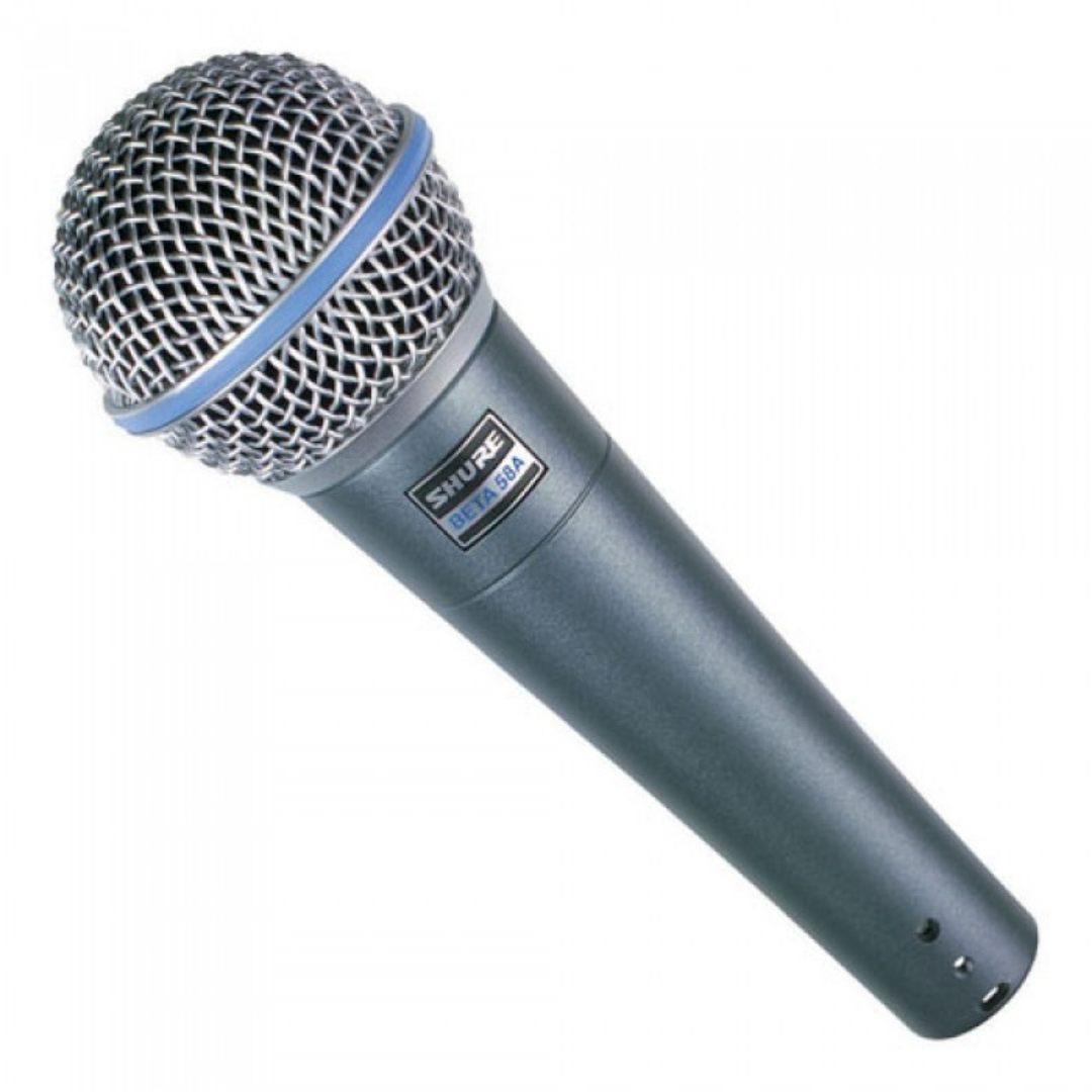 Shure BETA 58A Supercardioid Dynamic Vocal Microphone (BETA-58A / BETA58A), SHURE, MICROPHONE, shure-microphone-beta58a, ZOSO MUSIC SDN BHD