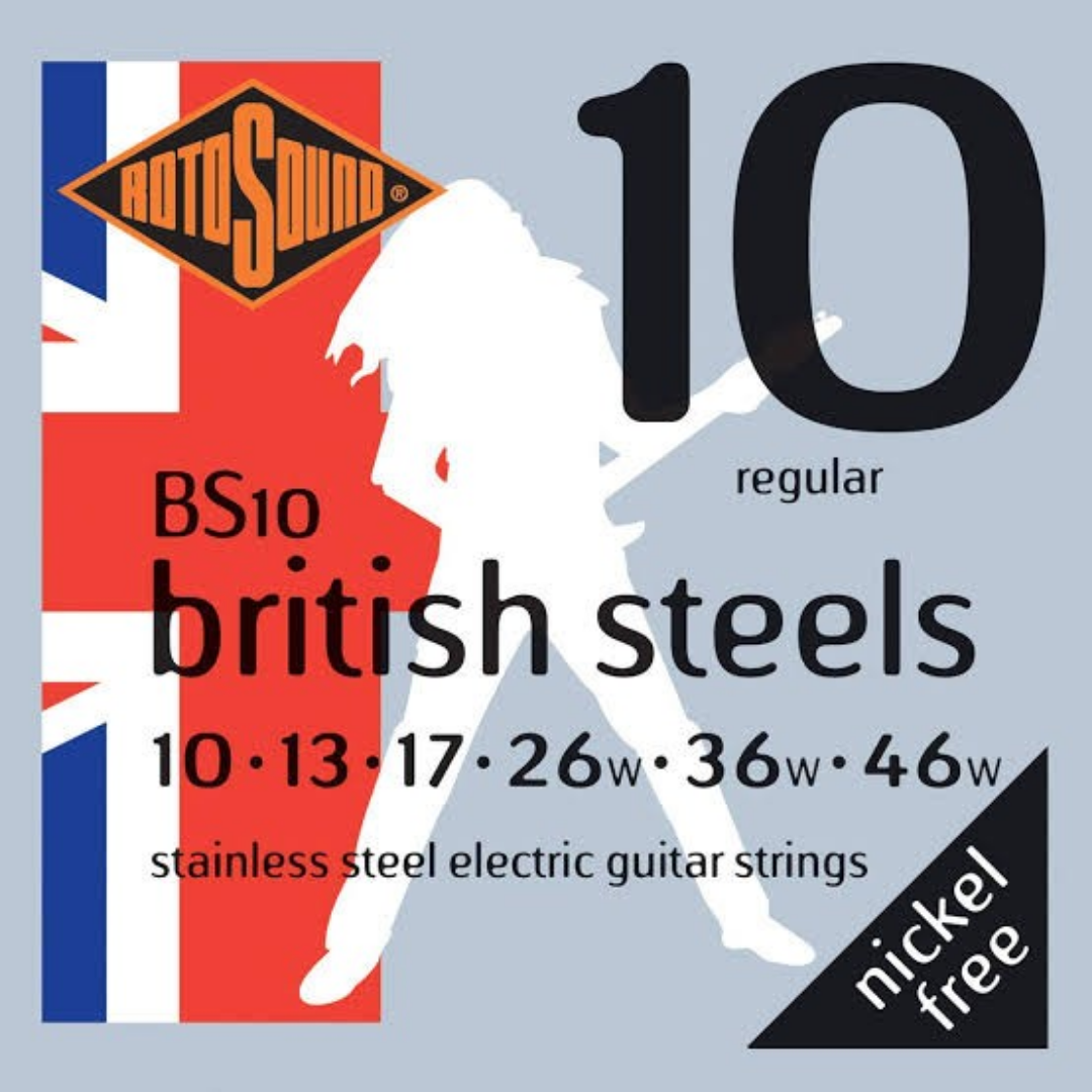 ROTOSOUND BS10 STAINLESS STEEL ELECTRIC GUITAR STRING 10-46, ROTOSOUND, STRING, rotosound-string-bs10, ZOSO MUSIC SDN BHD