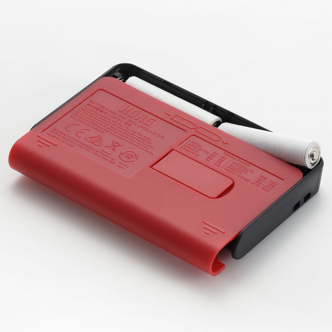 Korg MA-2 Digital Metronome - Black Red (MA2), KORG, TUNER & METRONOME, korg-tuner-metronome-ma2-bkrd, ZOSO MUSIC SDN BHD