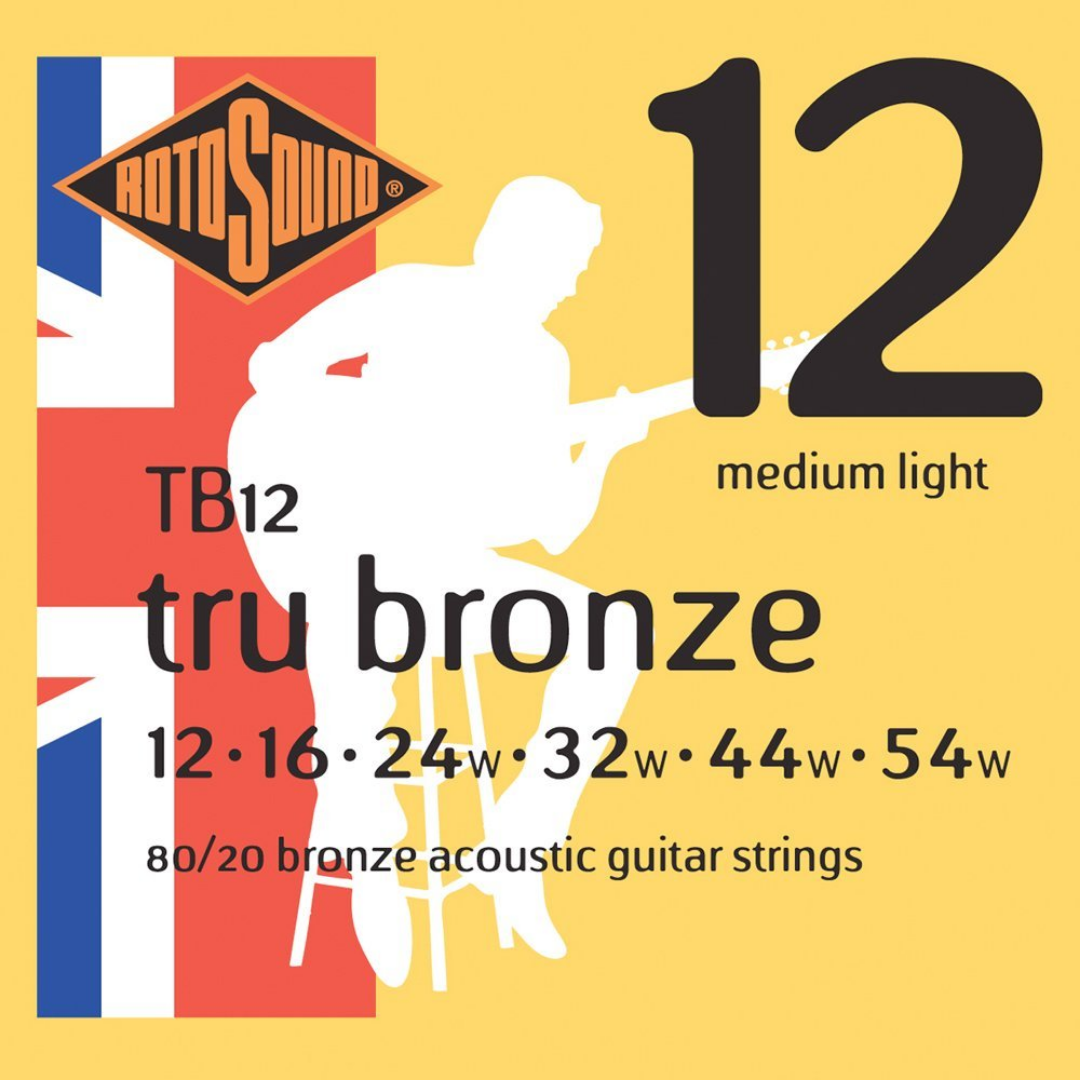 ROTOSOUND TB12 80/20 BRONZE ACOUSTIC GUITAR STRING 12-54, ROTOSOUND, STRING, rotosound-string-tb12, ZOSO MUSIC SDN BHD