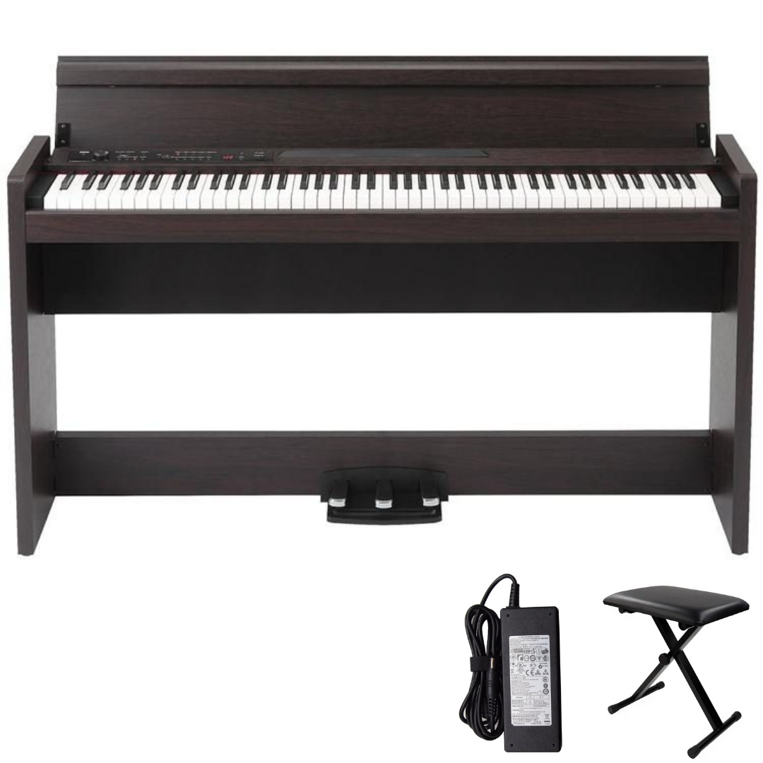 Korg LP-380U Digital Home Piano - Rosewood (LP380U), KORG, DIGITAL PIANO, korg-digital-piano-lp380u-rw, ZOSO MUSIC SDN BHD