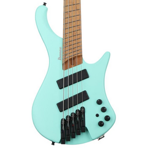 IBANEZ BASS WORKSHOP EHB1005MS BASS GUITAR WITH ROASTED BIRDSEYE MAPLE FRETBOARD AND 3-BAND EQ - SEA FOAM GREEN MATTE, IBANEZ, BASS GUITAR, ibanez-bass-guitar-ibaehb1005ms-sfm, ZOSO MUSIC SDN BHD