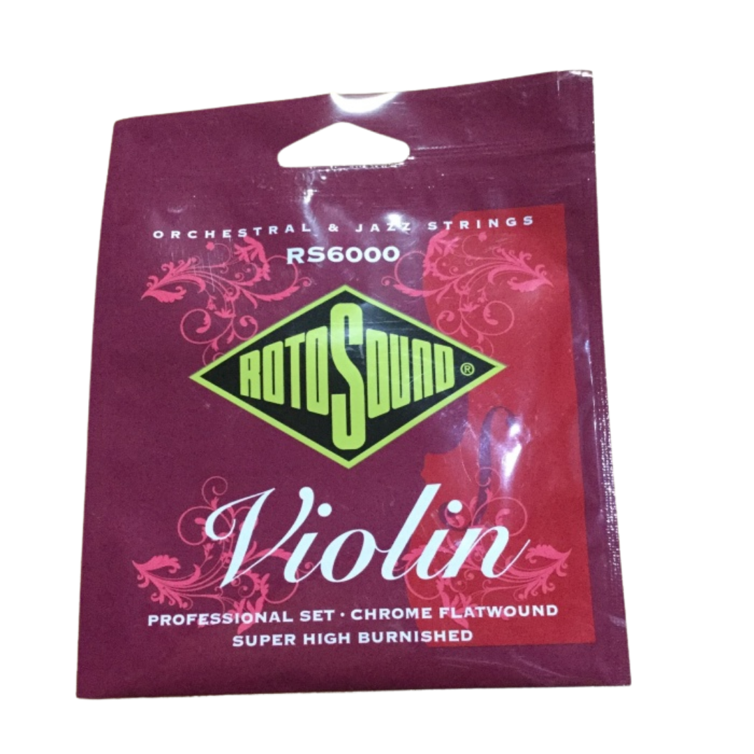 ROTOSOUND RS6000 CHROME PROFESSIONAL FLATWOUND VIOLIN STRING, ROTOSOUND, STRING, rotosound-string-rs6000, ZOSO MUSIC SDN BHD