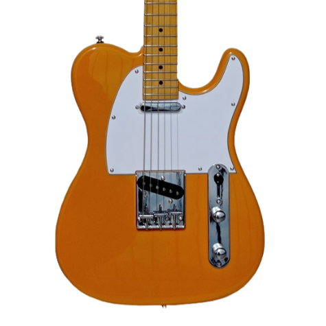 J&D TL-C TELECASTER ELECTRIC GUITAR BUTTERSCOTCH, J&D, ELECTRIC GUITAR, j-d-electric-guitar-tlc-btsc, ZOSO MUSIC SDN BHD