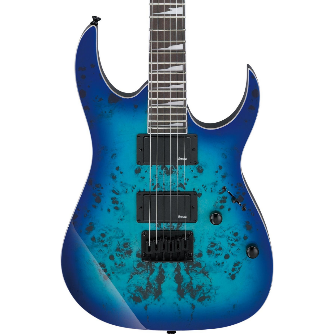 IBANEZ GIO GRGR221PA ELECTRIC GUITAR REVERSE HEADSTOCK - AQUA BURST COLOR, IBANEZ, ELECTRIC GUITAR, ibanez-electric-guitar-ibagrgr221pa-aqb, ZOSO MUSIC SDN BHD