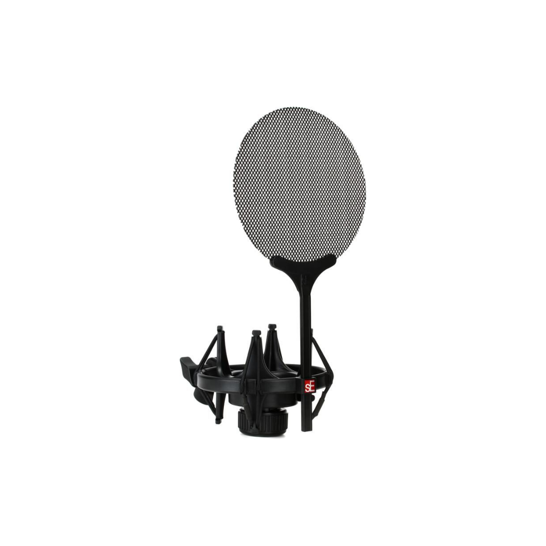 sE Electronics Isolation Pack Quick Release Shock Mount With Adjustable Pop Filter, SE ELECTRONICS, MICROPHONE ACCESSORIES, se-electronics-microphone-accessories-isolationpk, ZOSO MUSIC SDN BHD