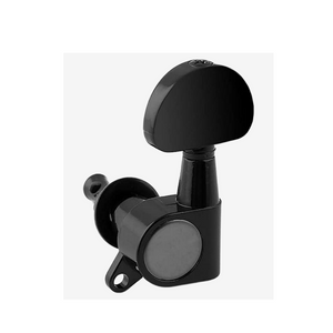 KM MACHINE HEAD BLACK QN42 LEFT PER PIECES (MX1343BK/MX1344BK) |  KM |  GUITAR & BASS ACCESSORIES |  Zoso Music