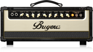 BUGERA V22HD INFINIUM 22-WATT VINTAGE 2-CHANNEL TUBE AMPLIFIER HEAD WITH INFINIUM TUBE LIFE MULTIPLIER AND REVERB | BUGERA , Zoso Music