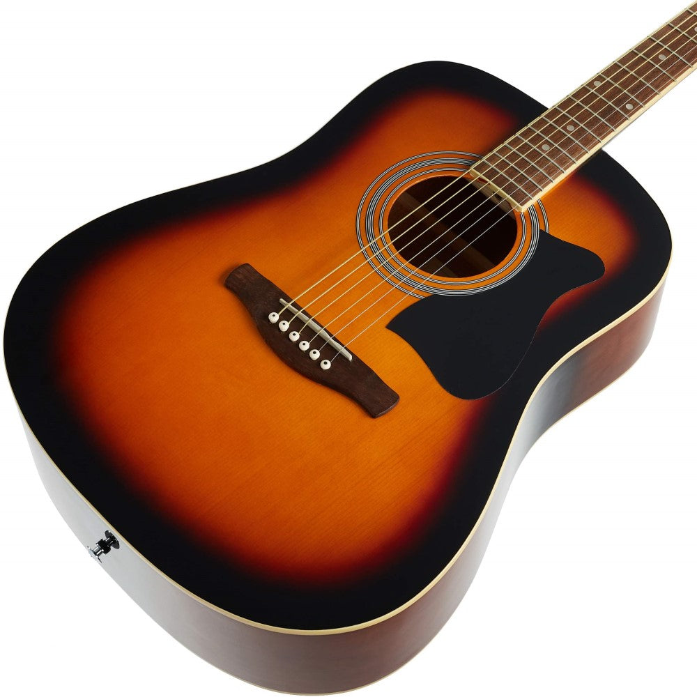 Ibanez V50NJP Acoustic Guitar Jampack - Vintage Sunburst High Gloss |  IBANEZ |  ACOUSTIC GUITAR |  Zoso Music
