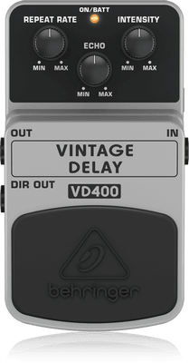 Behringer VD400 Vintage Analog Delay Effects Pedal | BEHRINGER , Zoso Music