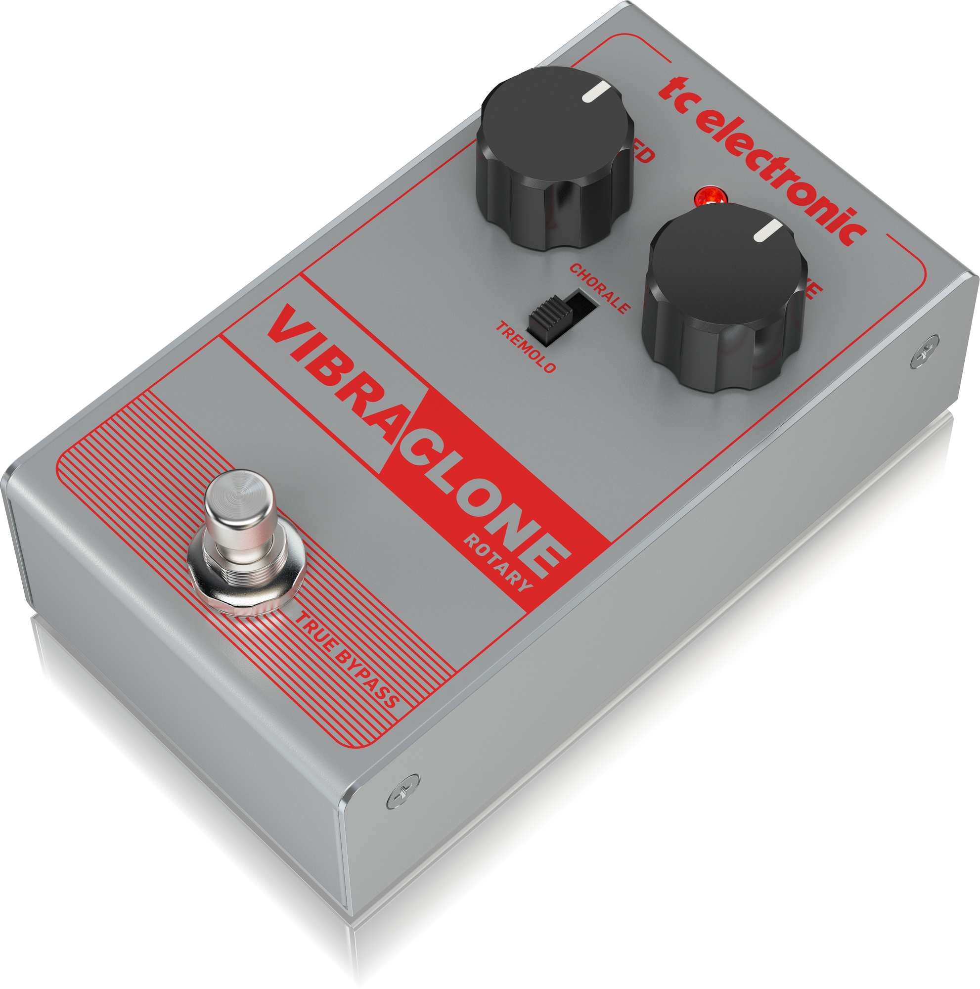 TC Electronic Vibraclone Rotary Rotating Speaker Emulator With Simple 2-knob Interface And Toggle Switch For Classic Rock Tones, TC ELECTRONIC, EFFECTS, tc-electronic-effects-tc-vibraclone-rotary, ZOSO MUSIC SDN BHD