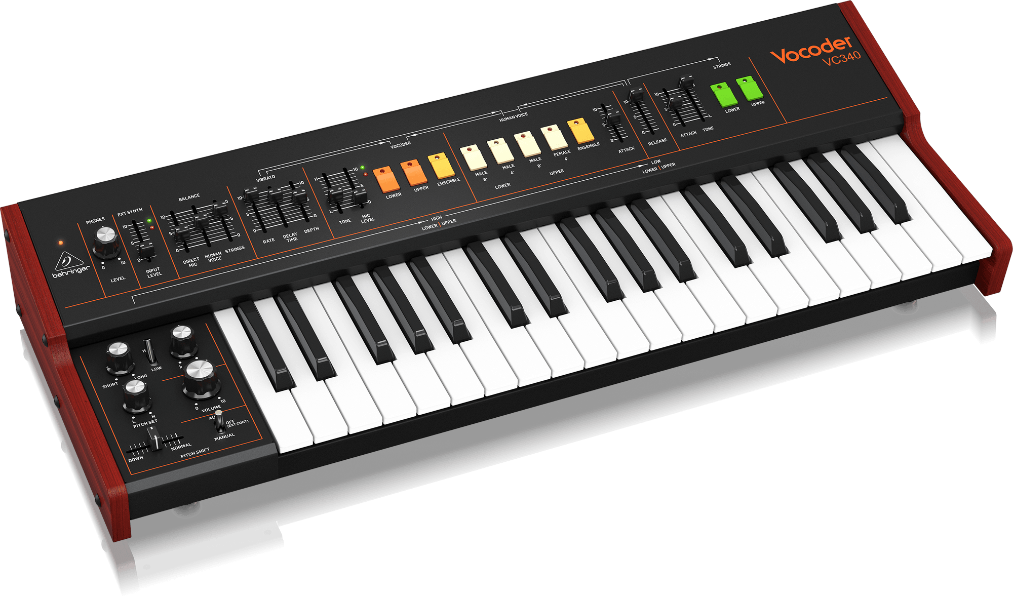 Behringer Vocoder VC340 37-key Analog Synthesizer (VC-340) | BEHRINGER , Zoso Music
