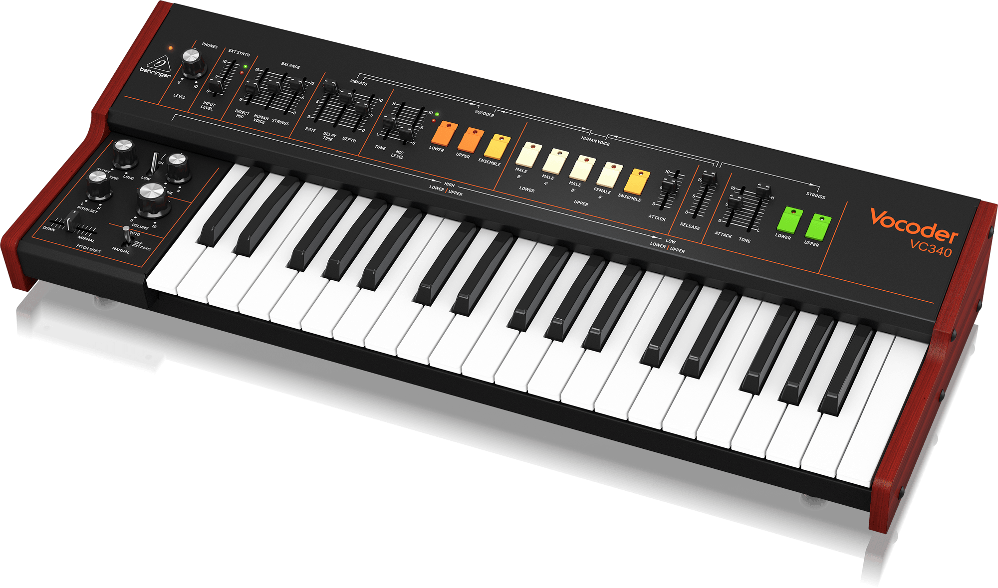 Behringer Vocoder VC340 37-key Analog Synthesizer (VC-340) | BEHRINGER , Zoso Music