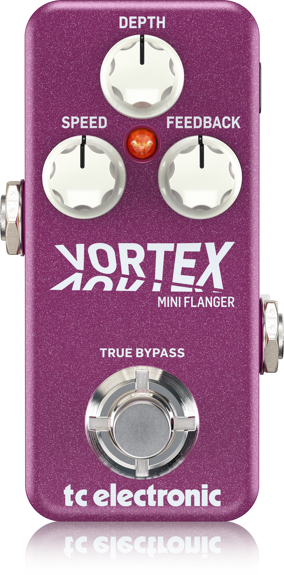 TC Electronic Vortex Mini Flanger Ultra-compact Flanger Pedal With Built-in Toneprint Technology, TC ELECTRONIC, EFFECTS, tc-electronic-effects-tc-vortex-mini-flanger, ZOSO MUSIC SDN BHD