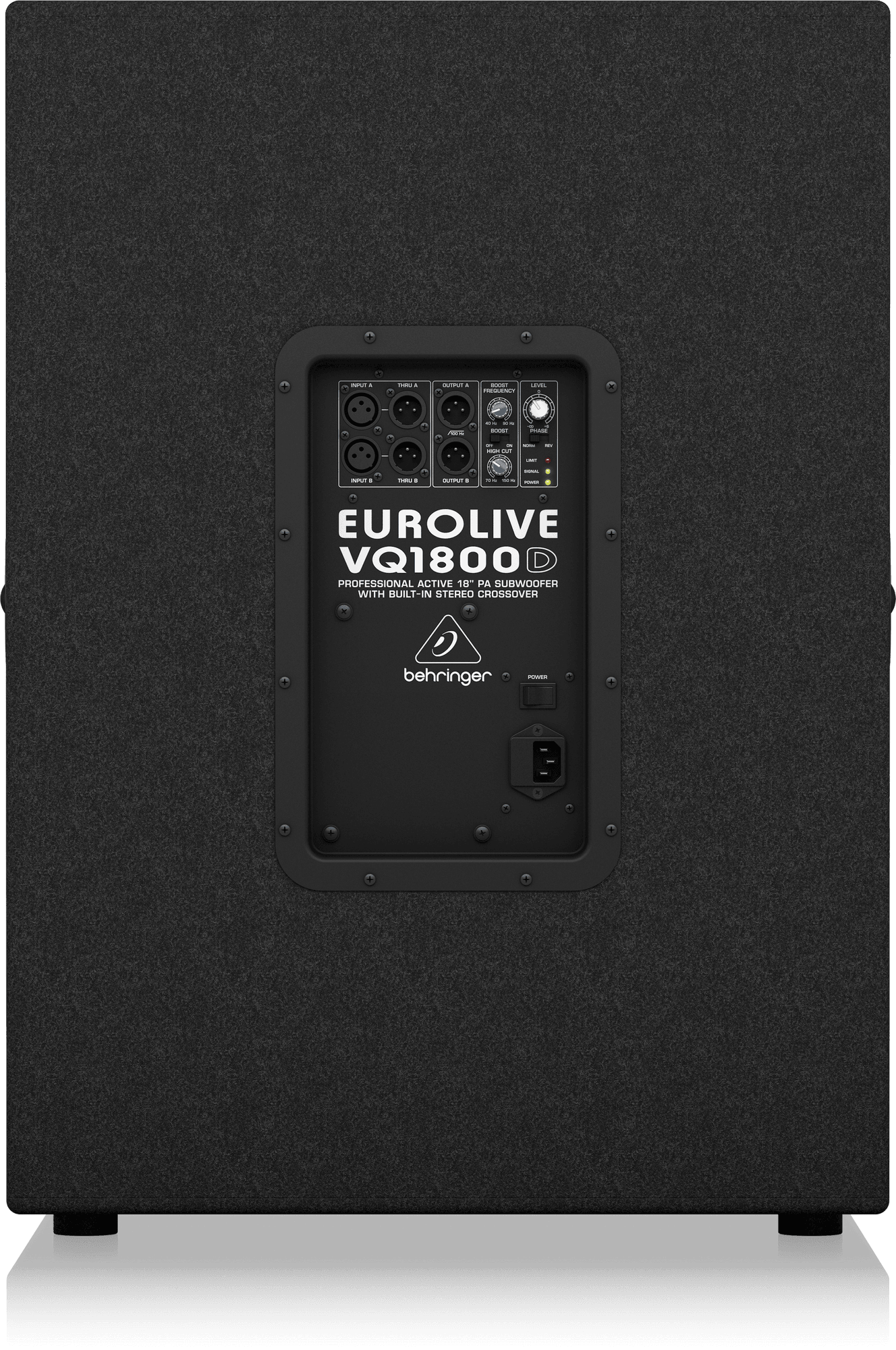 Behringer Eurolive VQ-1800D 500-watt 18 Inch Powered Subwoofer (VQ1800D) | BEHRINGER , Zoso Music