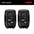HH Electronics VRE-8AG2 8" 300 Watt, 2-Way Active Speaker with Speaker Stand & Cables - Pair |  HH ELECTRONICS |  SPEAKER SETS |  Zoso Music