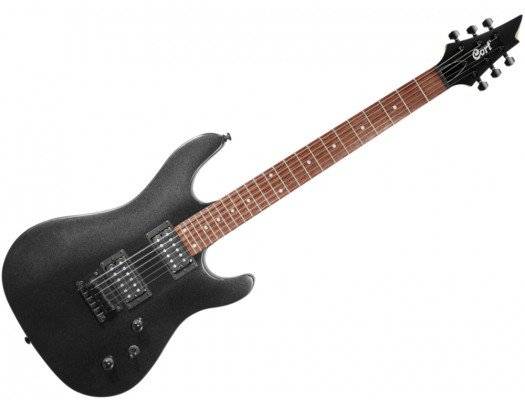 CORT KX100 ELECTRIC GUITAR WITH BAG BLACK | CORT , Zoso Music