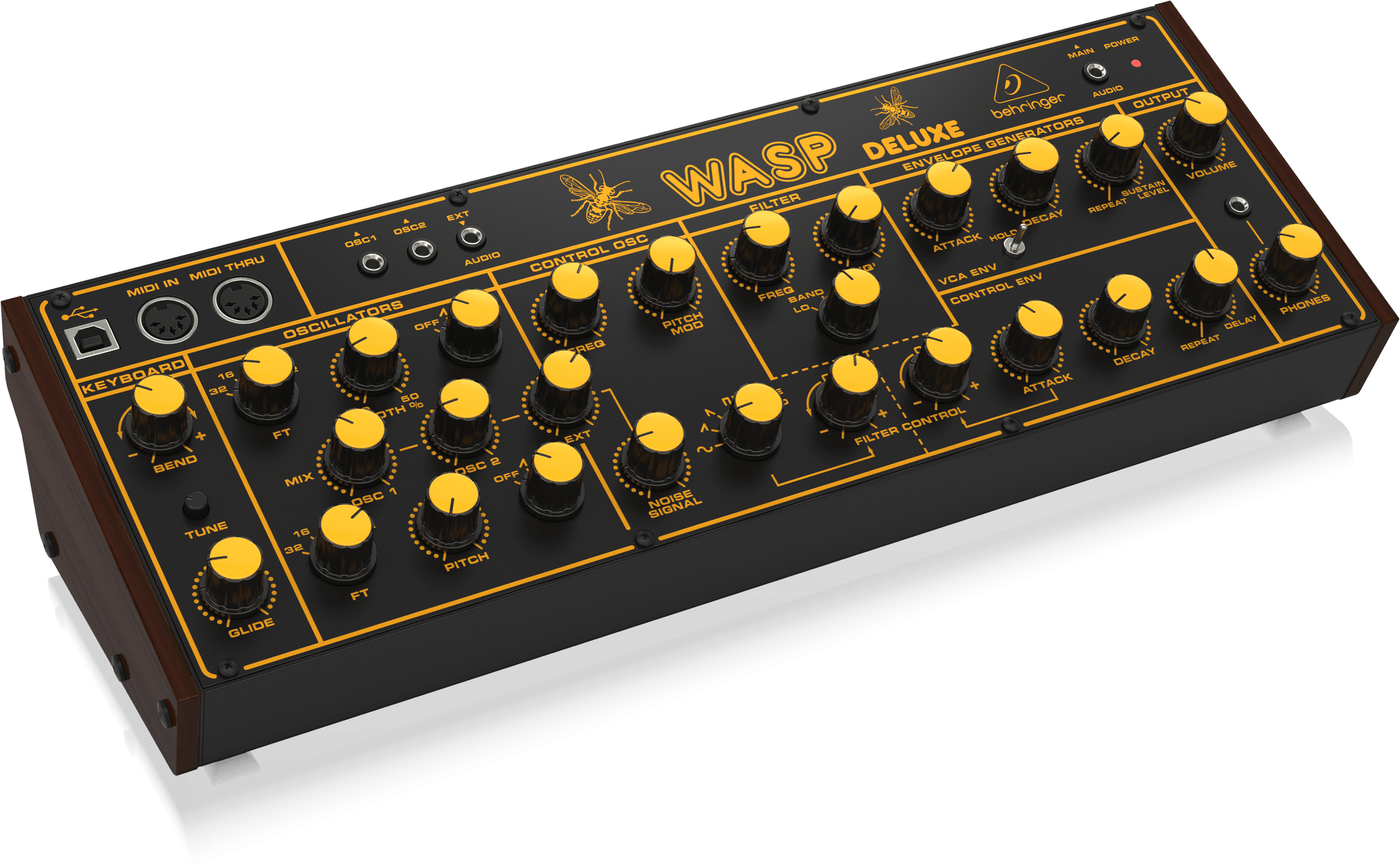 Behringer Wasp Deluxe Desktop Analog Synthesizer | BEHRINGER , Zoso Music