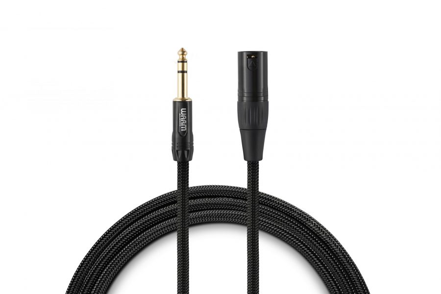 WARM AUDIO PREMIER GOLD XLR MALE TO TRS MALE CABLE - 3-FOOT (PREM-XLRM-TRSM-3') |  WARM AUDIO |  CABLES |  Zoso Music