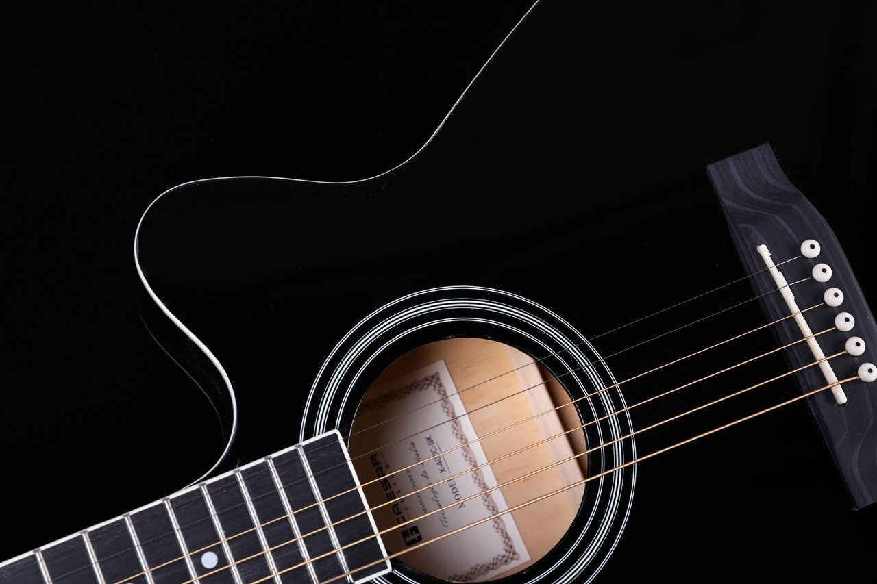 Caesar 40" Acoustic Guitar Cutaway Gloss Finish | CAESAR , Zoso Music