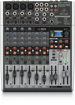 Behringer Xenyx X1204USB 8-channel Mixer with USB and Effects (Xenyx-X1204USB) | BEHRINGER , Zoso Music
