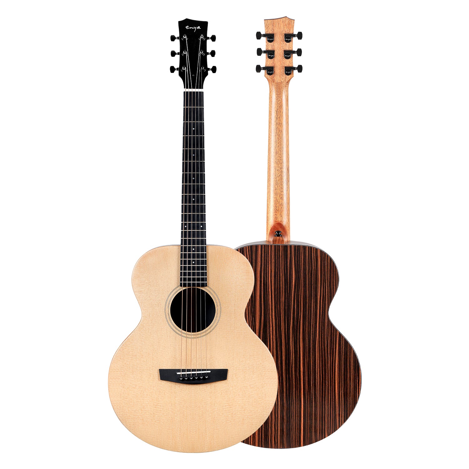 Enya EM-X1 Pro 36" HPL Acoustic Guitar With Bag And Accessories | ENYA , Zoso Music