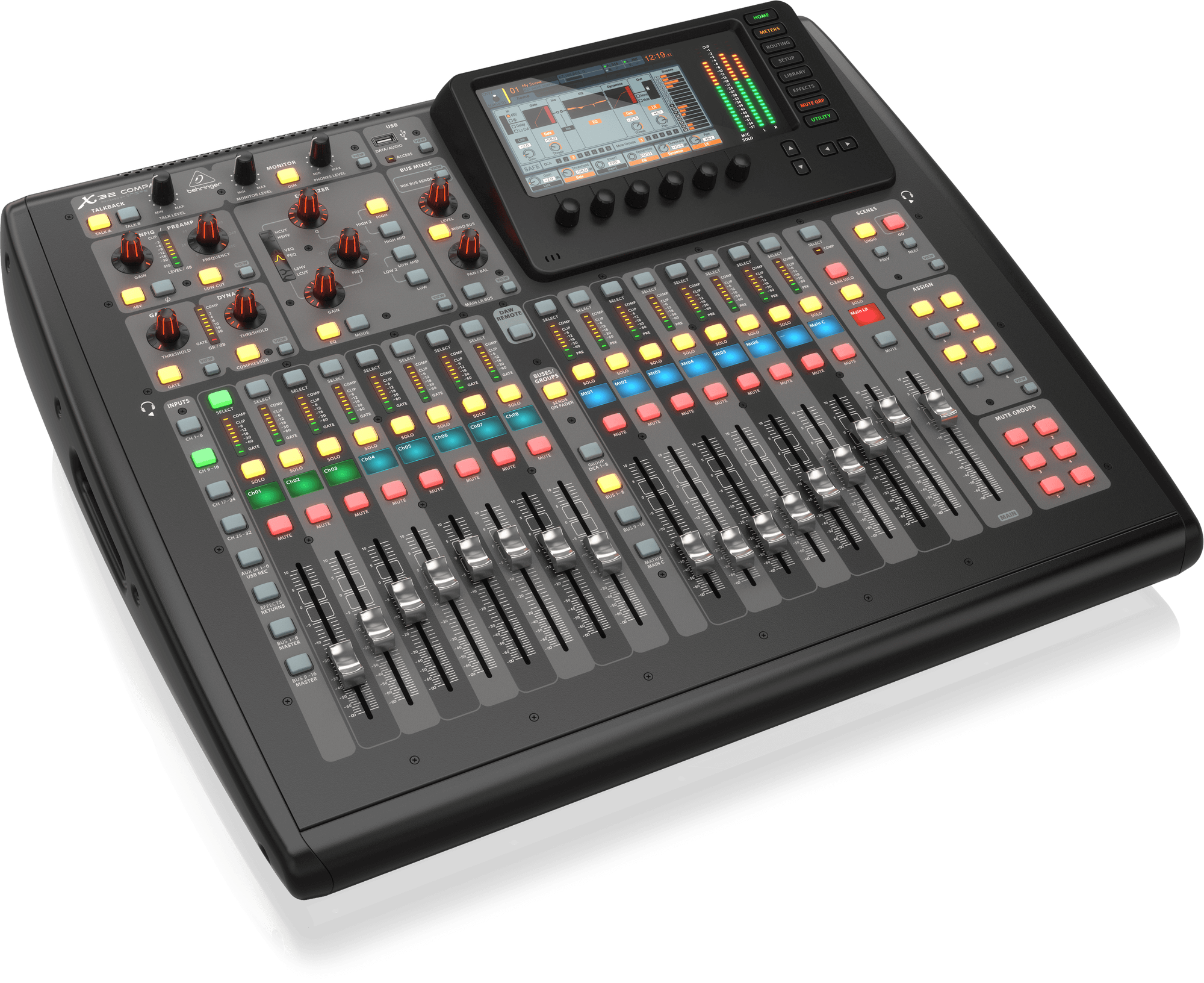 Behringer X32 Compact Digital Mixer (X-32) | BEHRINGER , Zoso Music