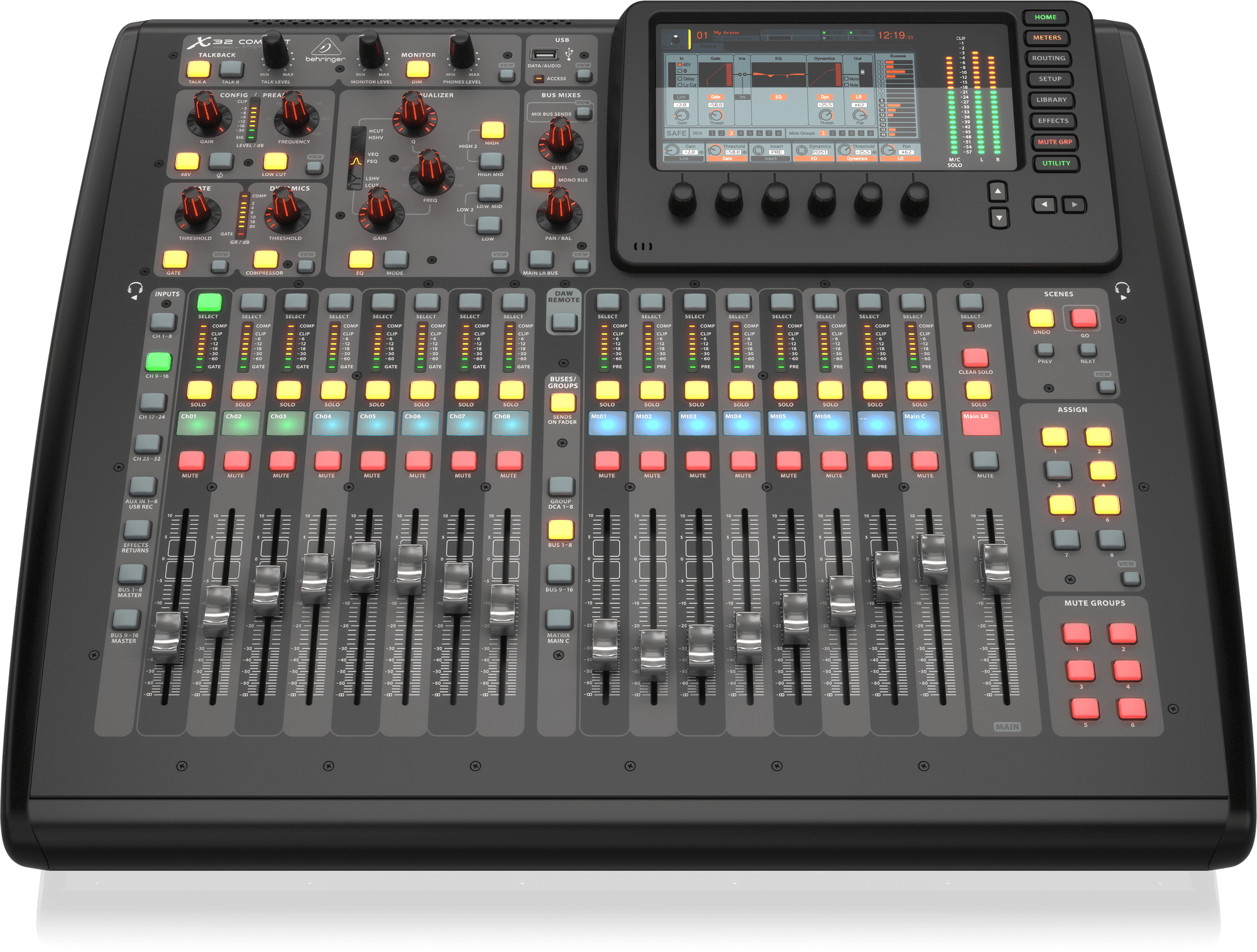 Behringer X32 Compact Digital Mixer (X-32) | BEHRINGER , Zoso Music