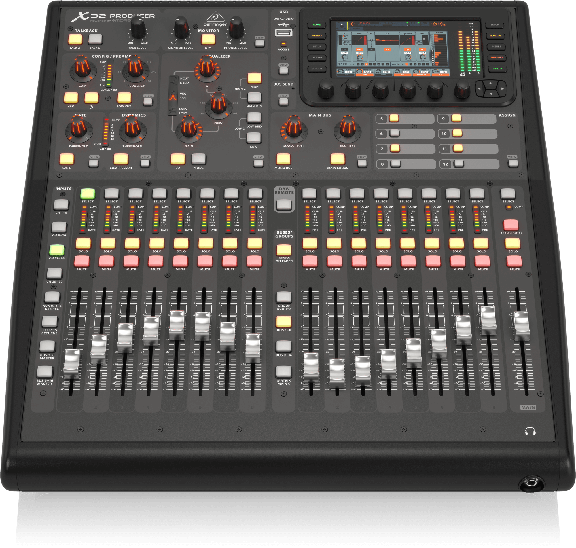 Behringer X32 Producer Digital Mixer (X-32) | BEHRINGER , Zoso Music