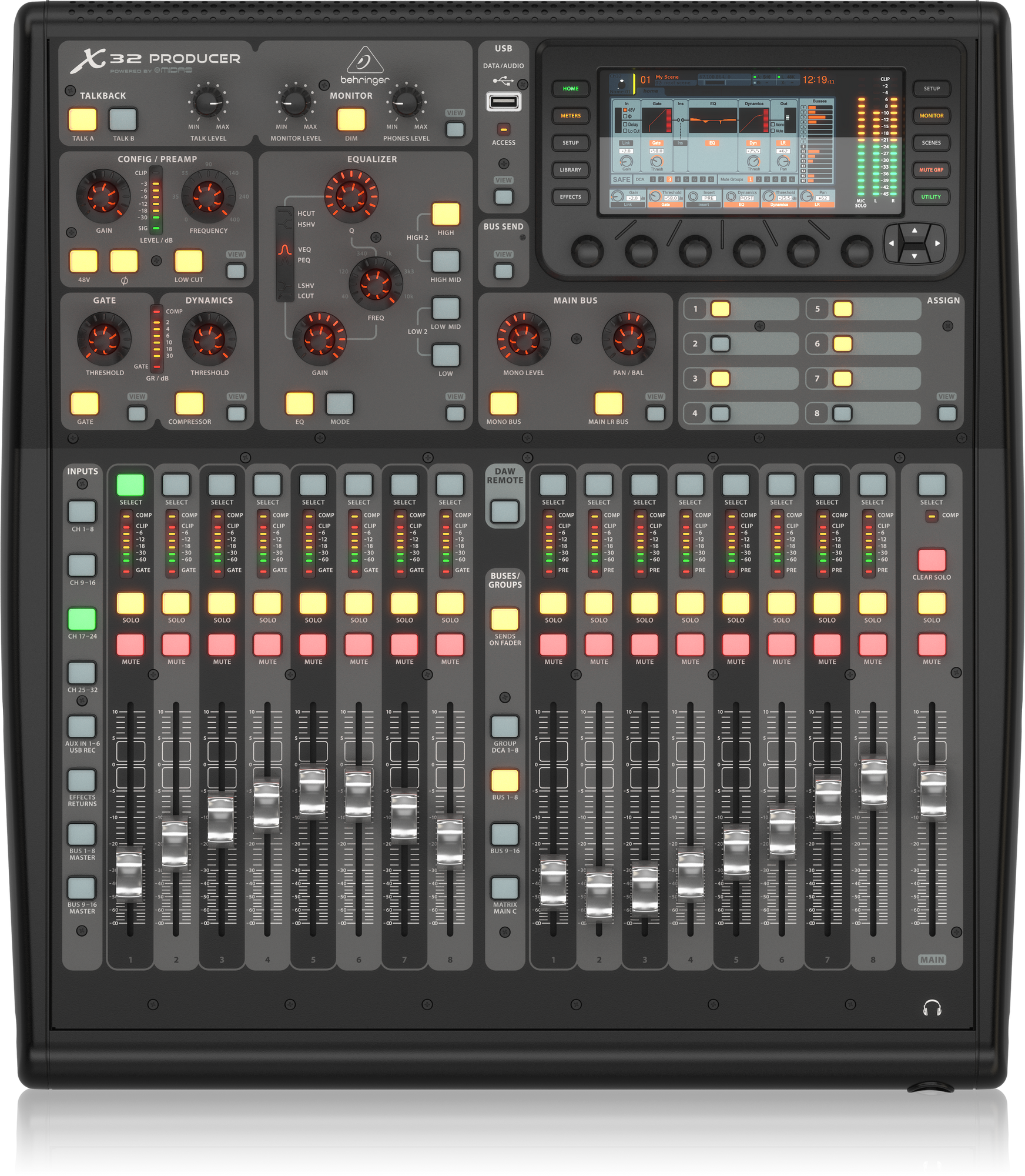Behringer X32 Producer Digital Mixer (X-32) | BEHRINGER , Zoso Music