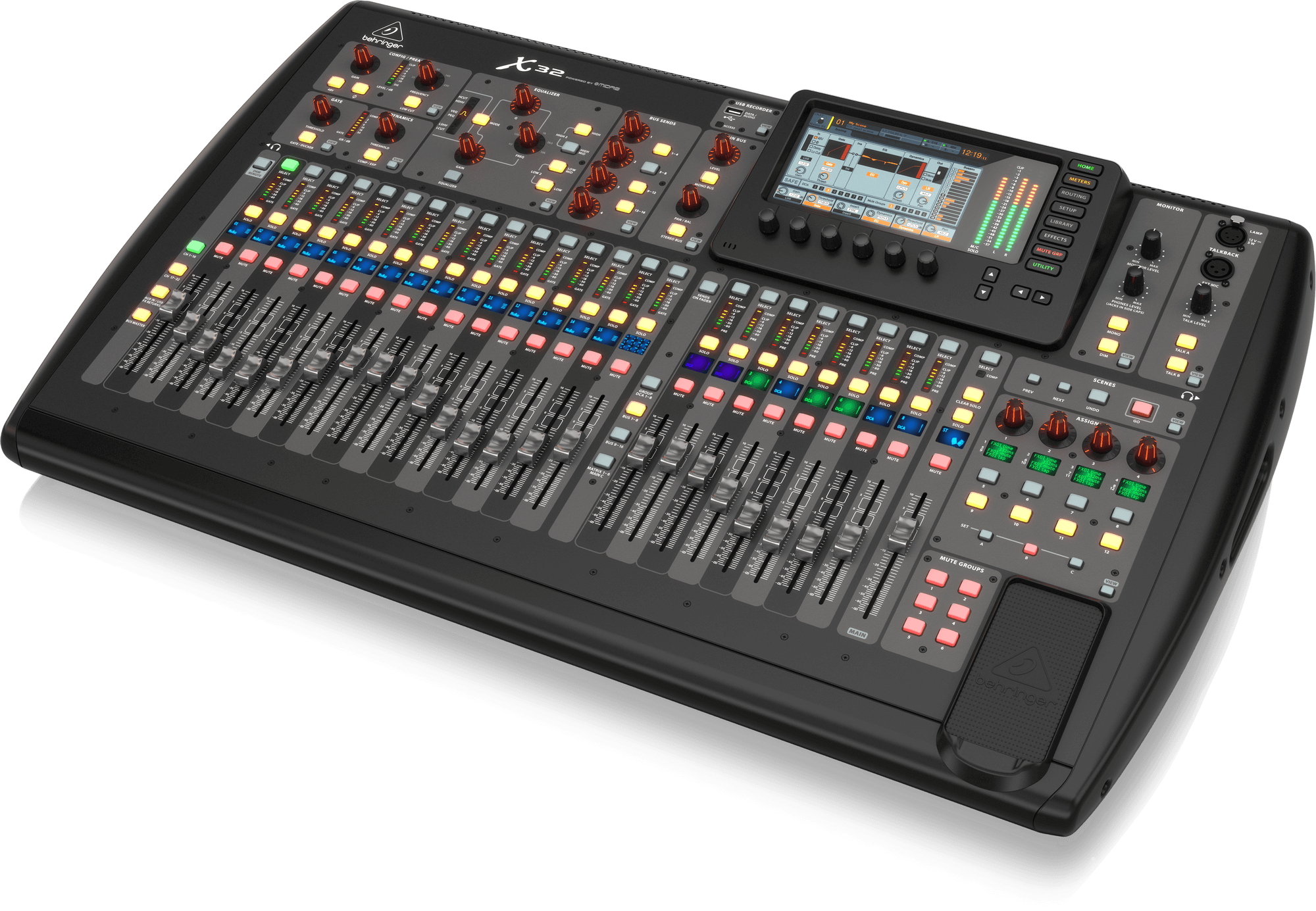 Behringer X32 Compact Digital Mixer with S-16 16-channel Stage Box Package (X-32 + S16)  | BEHRINGER , Zoso Music
