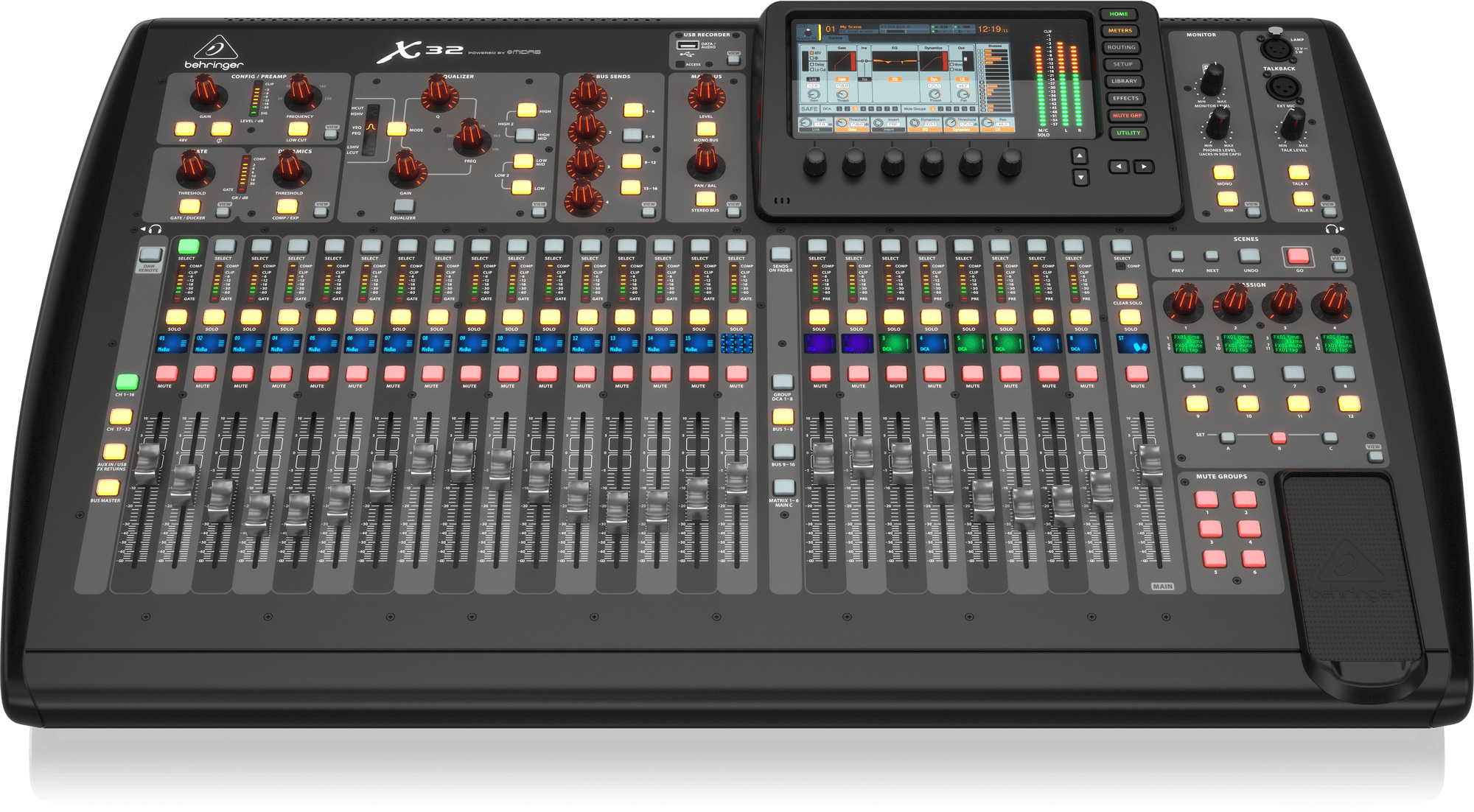 Behringer X32 Digital Mixer (X-32) | BEHRINGER , Zoso Music