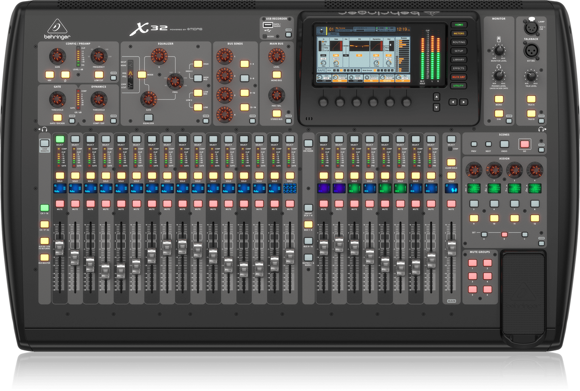 Behringer X32 Digital Mixer (X-32) | BEHRINGER , Zoso Music