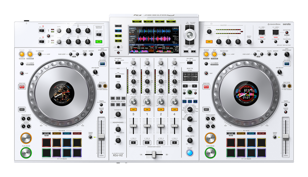 Pioneer DJ XDJ-XZ-W 4-Channel Digital rekordbox DJ System - White (XDJ-XZ) | Zoso Music Sdn Bhd