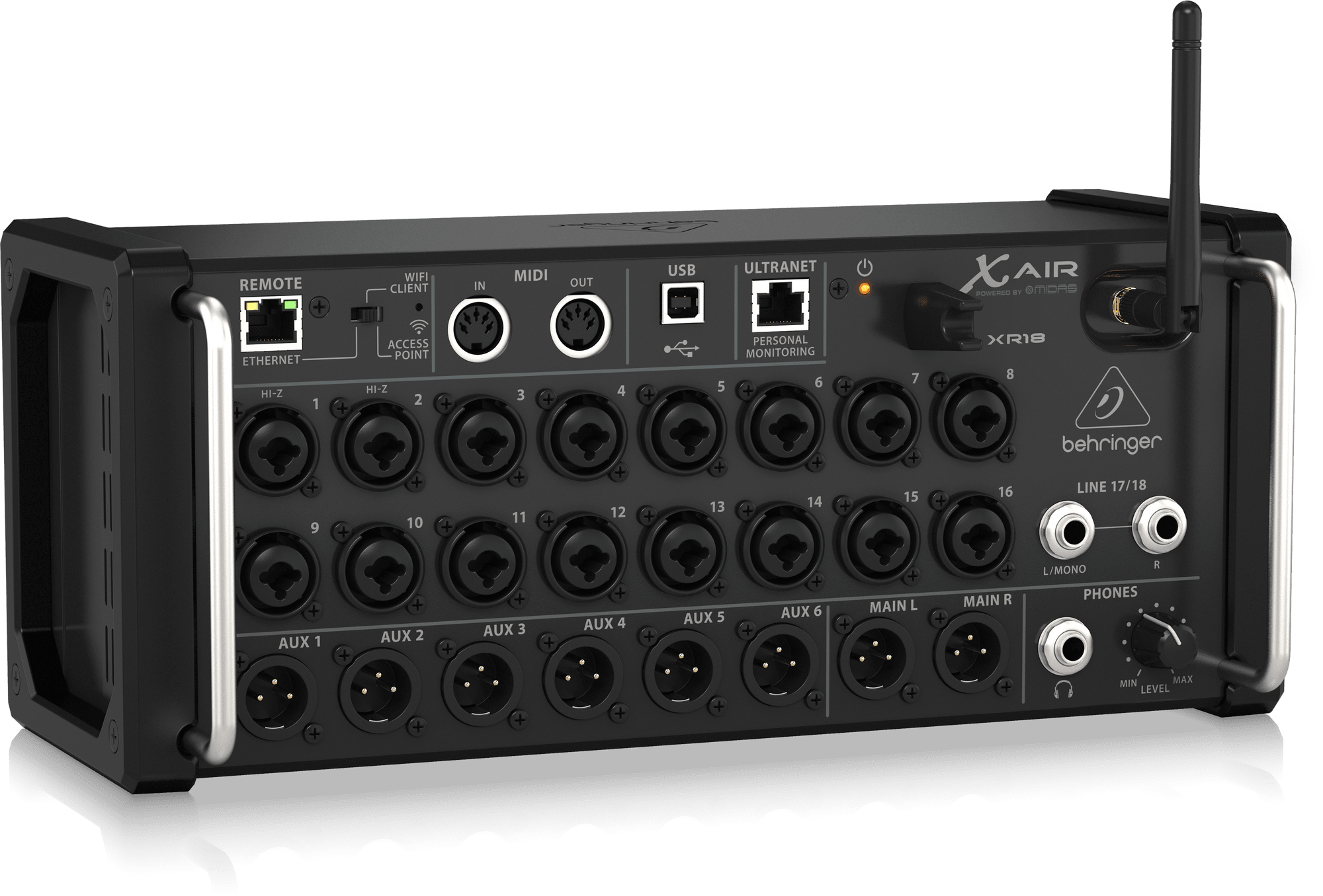 Behringer X Air XR18 Tablet-controlled Digital Mixer (XR-18 / XR 18) | BEHRINGER , Zoso Music