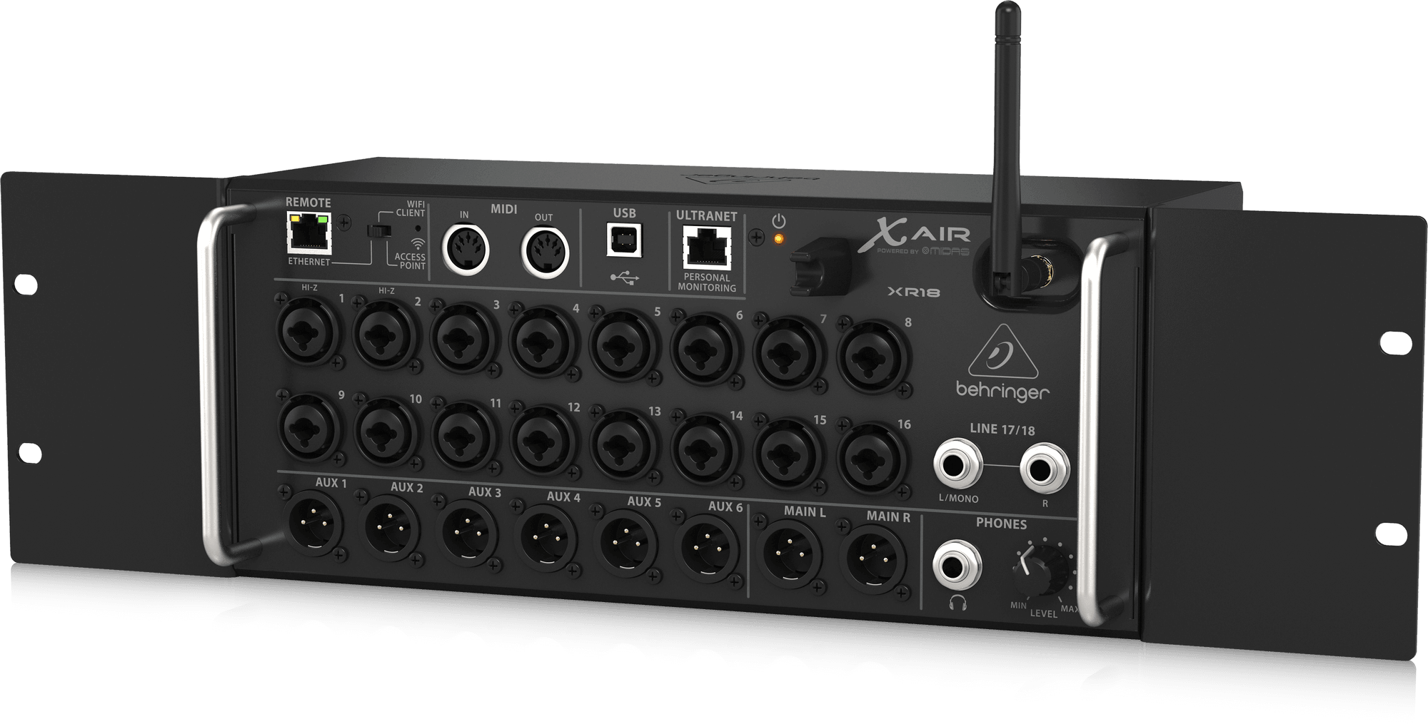 Behringer X Air XR18 Tablet-controlled Digital Mixer (XR-18 / XR 18) | BEHRINGER , Zoso Music