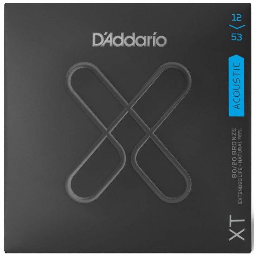 DADDARIO SET ACOUSTIC GUITAR STRING  XT 80/20 LIGHT XTABR1253 | D'ADDARIO , Zoso Music