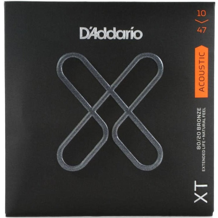 DADDARIO SET ACOUSTIC GUITAR STRING  XT 80/20 X-LIGHT XTABR1047 | D'ADDARIO , Zoso Music