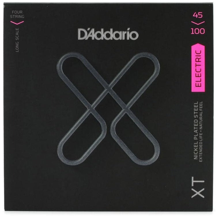 DADDARIO SET BASS GUITAR STRING XT NKL 45-100 LONG XTB45100 | D'ADDARIO , Zoso Music