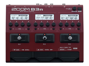 ZOOM B3N BASS MULTI EFFECT, ZOOM, EFFECTS, zoom-b3n-bass-multi-effect, ZOSO MUSIC SDN BHD