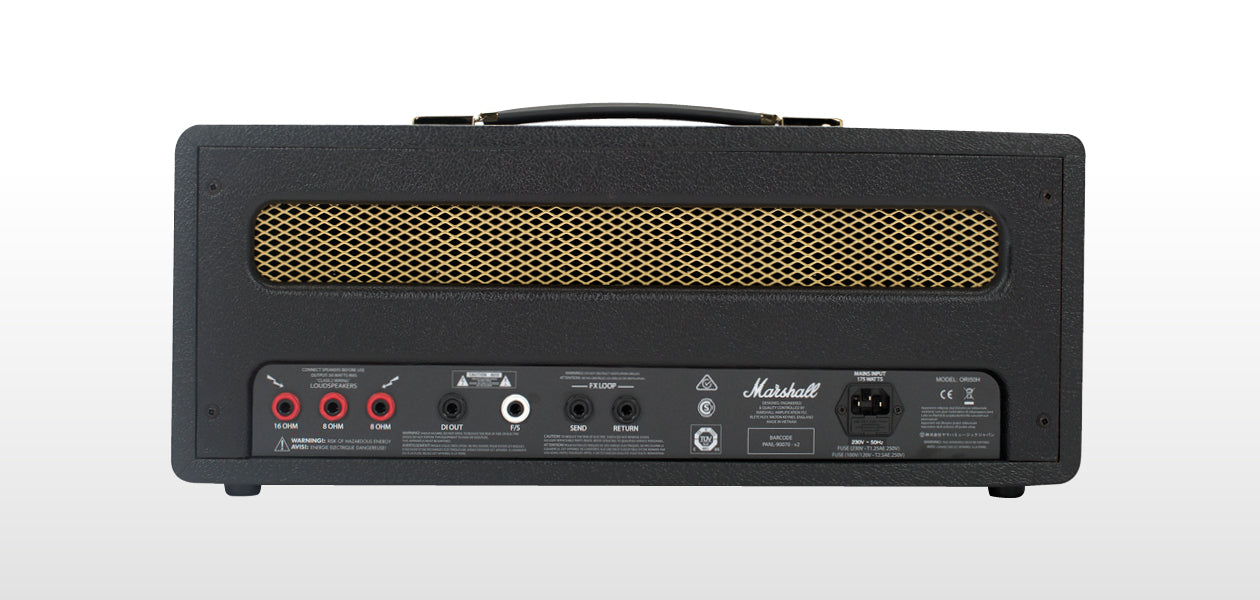 Marshall Origin ORI50H-E 50W Tube Guitar Amplifier Head, MARSHALL, GUITAR AMPLIFIER, marshall-guitar-amplifier-ori50h-e, ZOSO MUSIC SDN BHD