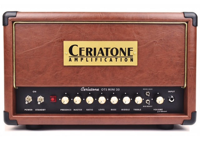 Ceriatone OTS Mini 20 - Overtone Lunchbox Head - Brown | CERIATONE , Zoso Music